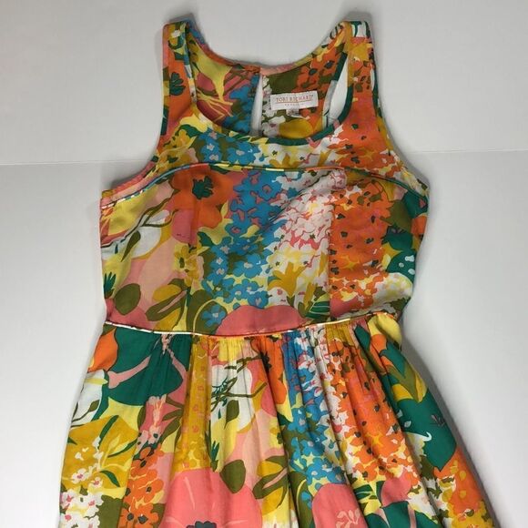 Tori Richard Honolulu Sleeveless Floral Sundress – Tropical Resort Wear - Picture 5 of 11